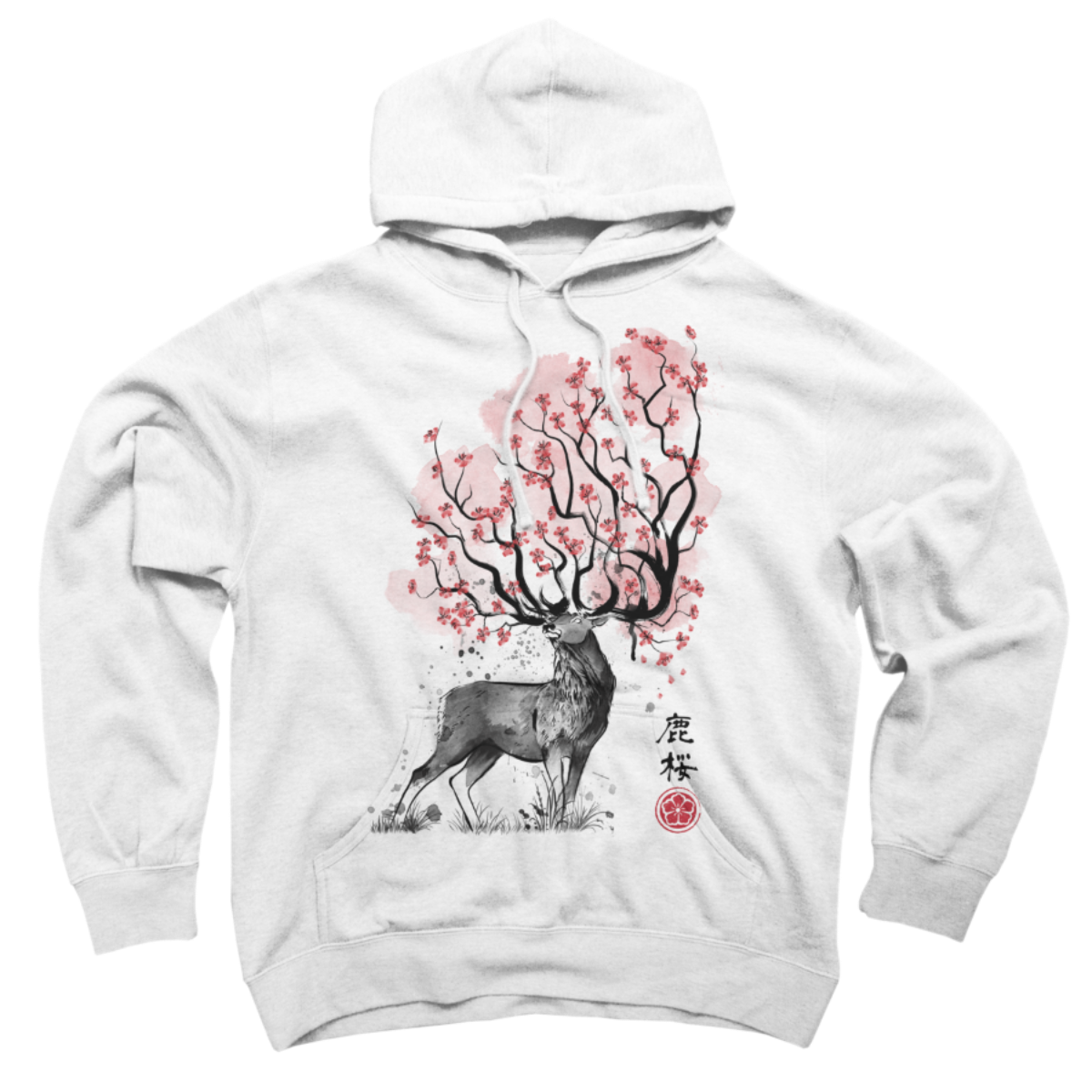 sakura tree hoodie